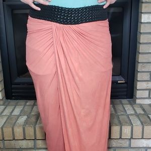 COPY - M Peach Ruffle Skirt